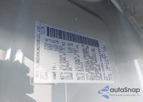 2025 Infiniti Qx60 Luxe z USA, uszkodzony, nr VIN 5N1AL1FR9SC344382